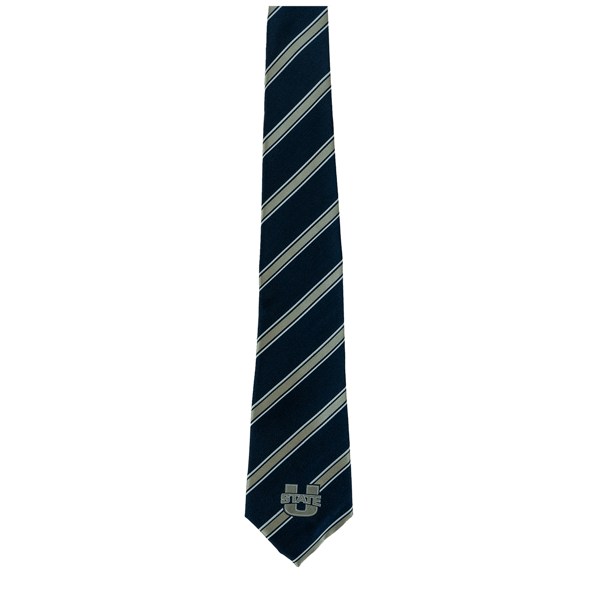 men's striped u-state tie